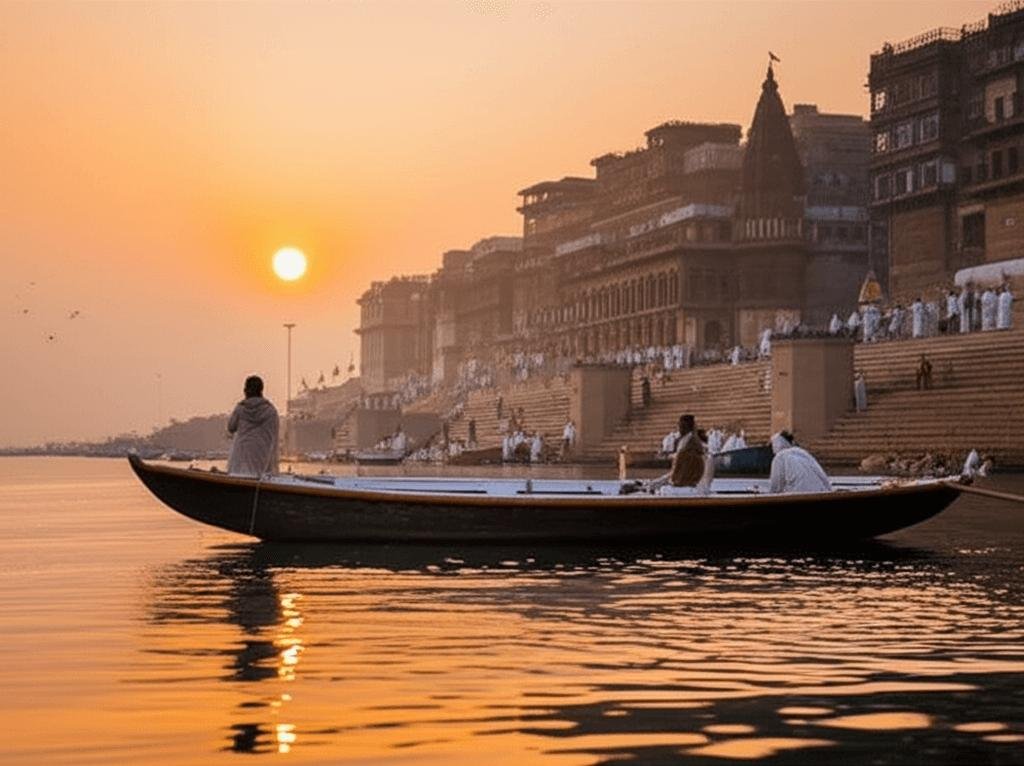 Sunrise Ganga Boat - Sightseeing